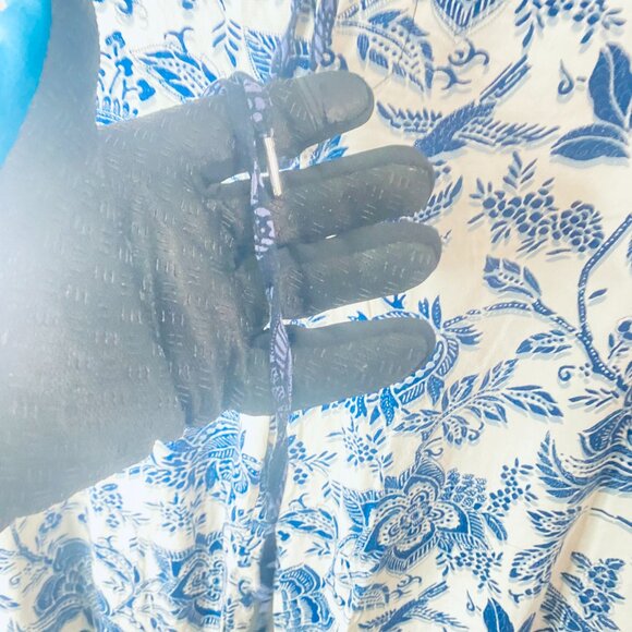 Liverpool Los Angeles Blue Floral Print Pants – Size L - Picture 8 of 17